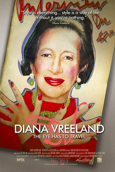 Diana Vreeland. the eye has to travel, fashion documentary