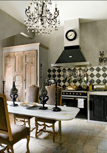 sophisticated country kitchen design