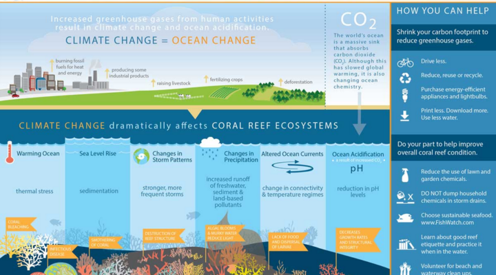 Climate change, ocean change