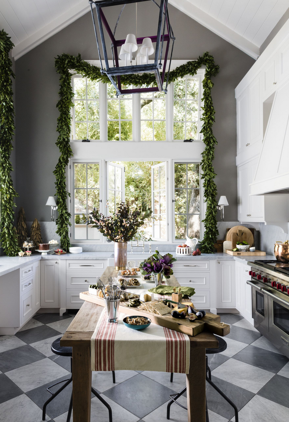 Best Christmas decorated kitchen of 2019, Alison Pickart