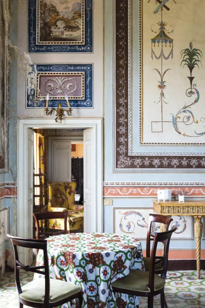 a-frescoed-room-at-villa-valguarnera-sicily-conde-nast-traveller-serena-eller